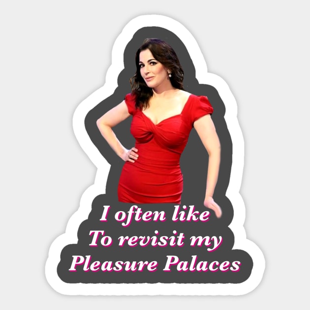 Nigella’s Pleasure Palaces Sticker by Diversions pop culture designs
